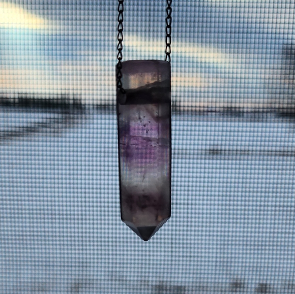 Amethyst necklace - Picture 3 of 6